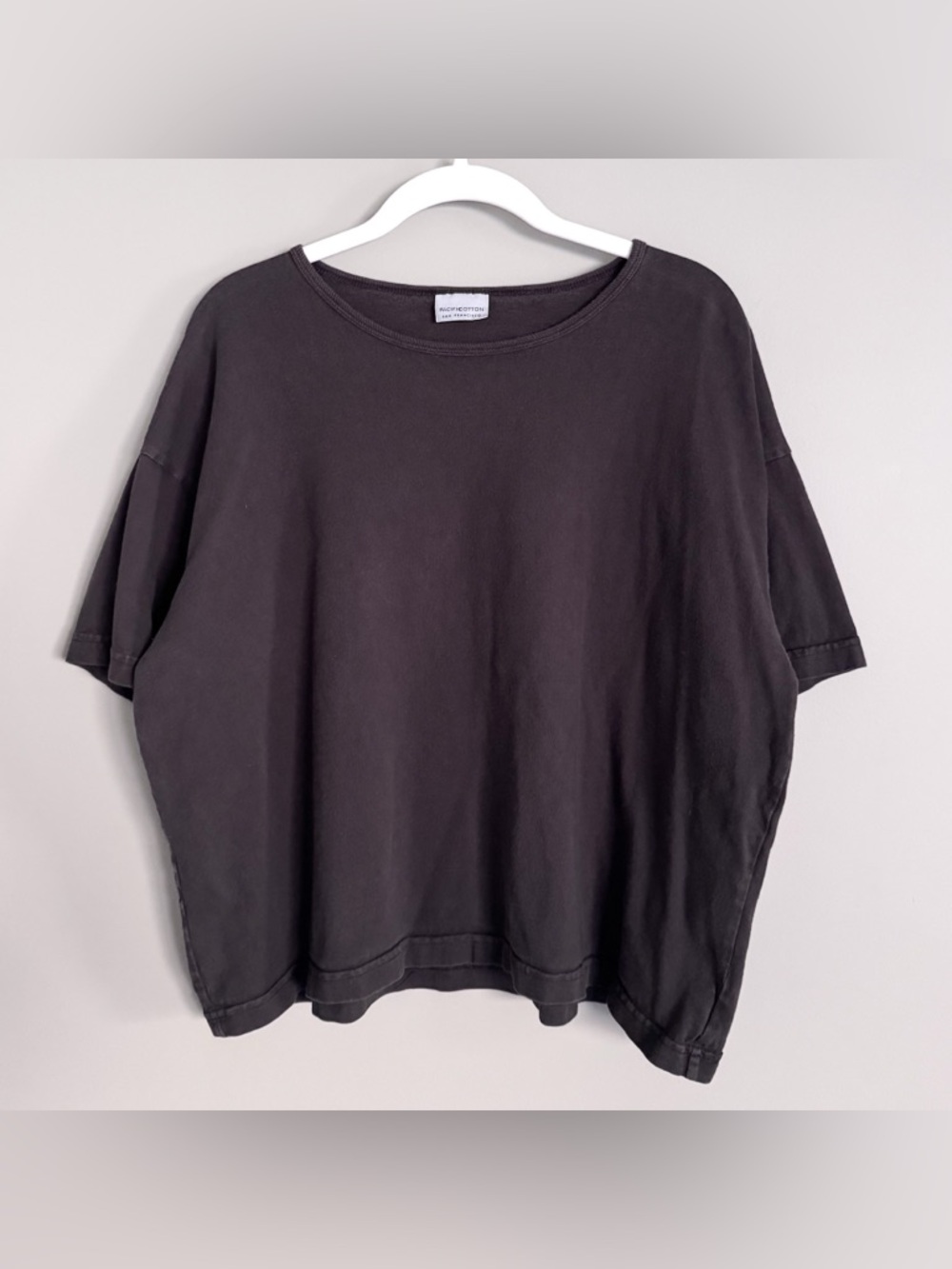 PACIFICOTTON San Francisco Short Sleeve T-Shirt Top Women’s Size Large